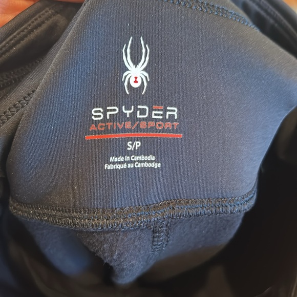 Spyder Fleece Lined Thermal Tights Jogger Sz Small - Picture 5 of 5